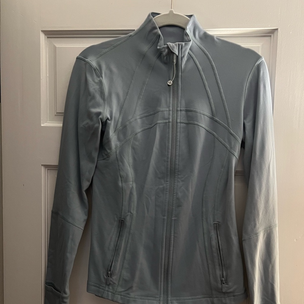 Lululemon define jacket hazy jade